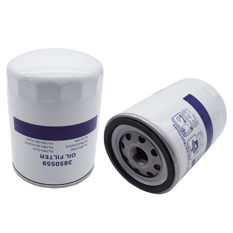 BOLEWIN 2 pcs Marine Oil Filter 3850559 Replacement for Volvo Penta 4.3L 5.0L 5.7L 7.4L - Image 4